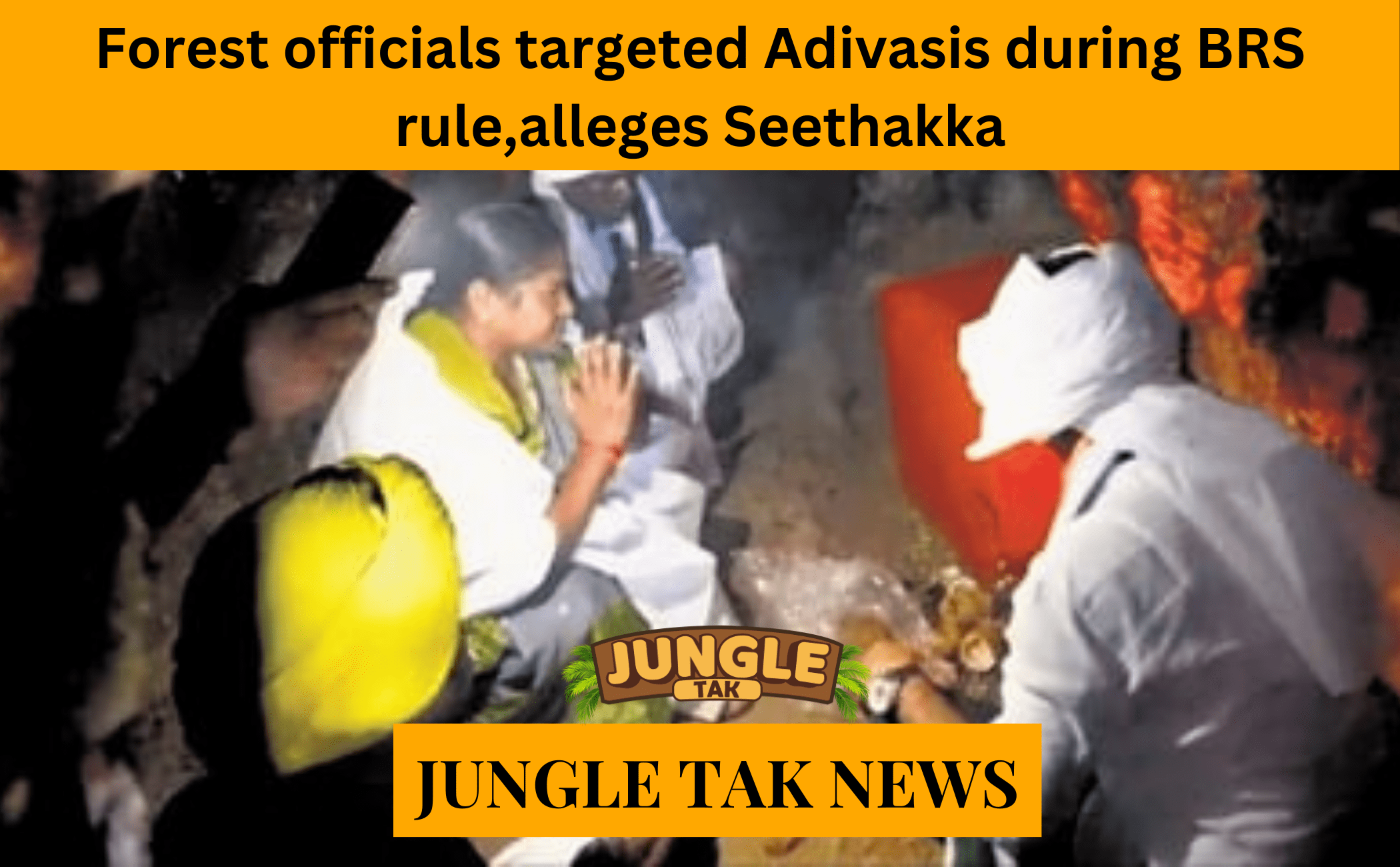 Forest officials targeted Adivasis during BRS rule, alleges Seethakka