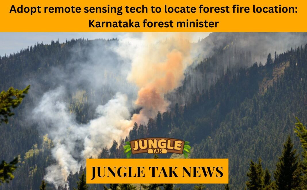 adopt remote sensing to locate forest fire locations