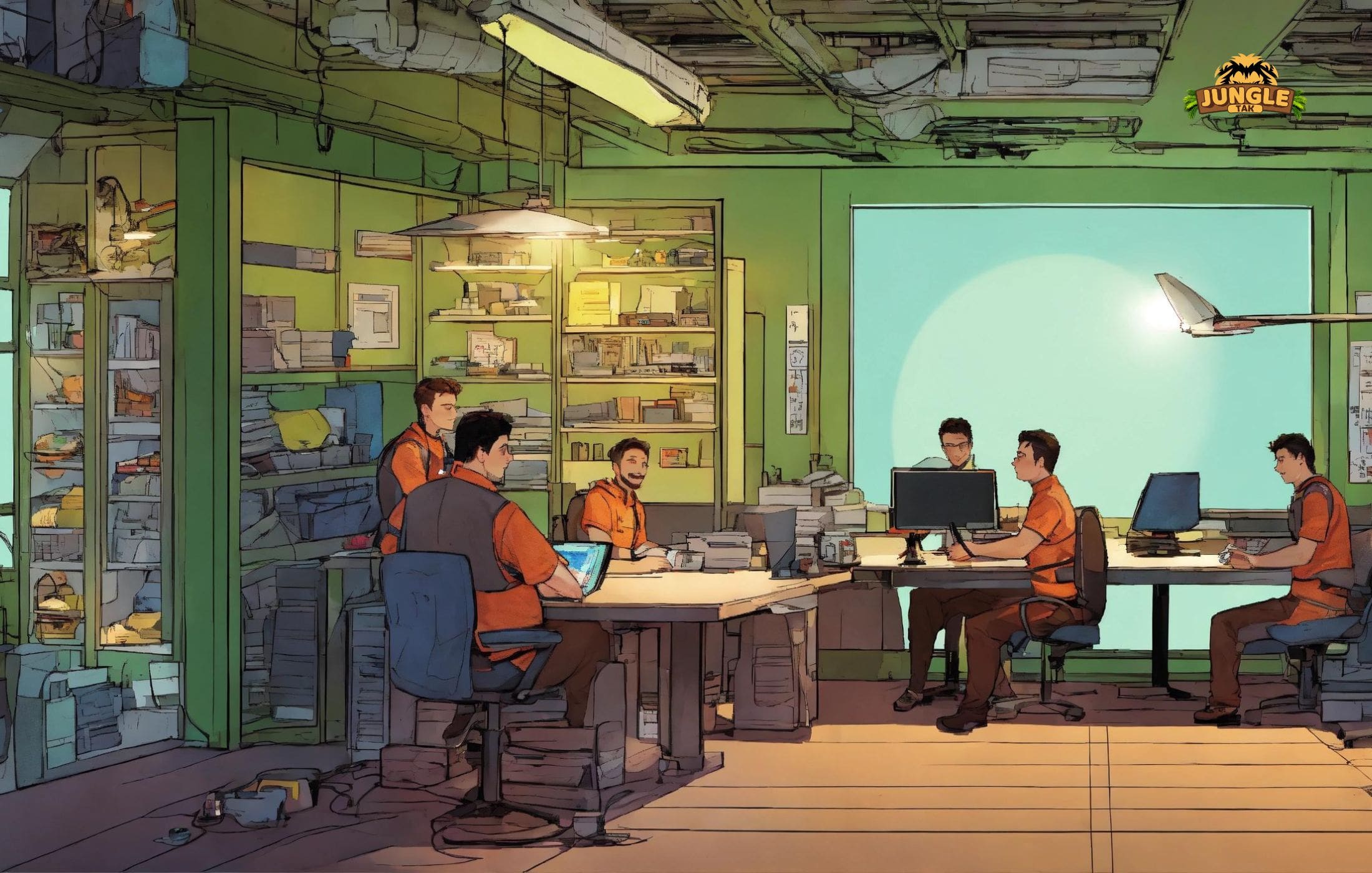 Forest Fire Control Room