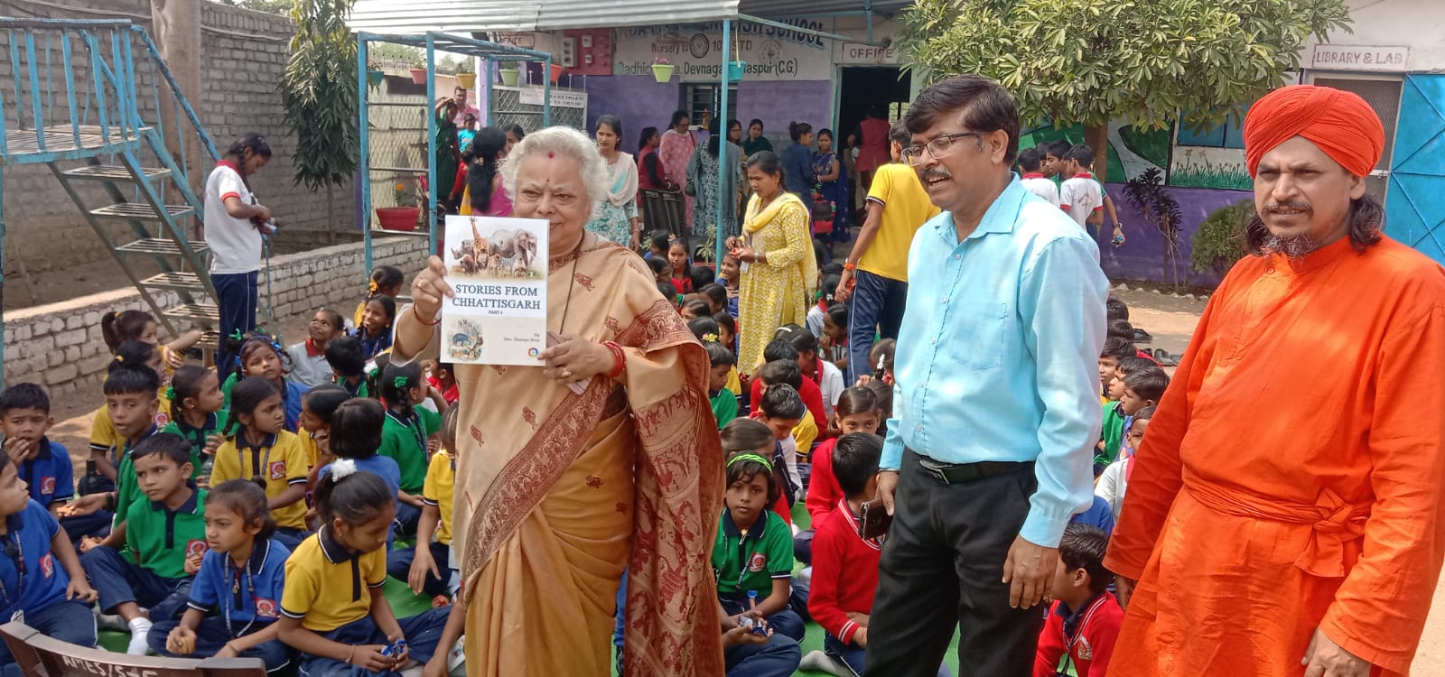 Successful release ceremony of the book ''The Stories of Chhattisgarh''