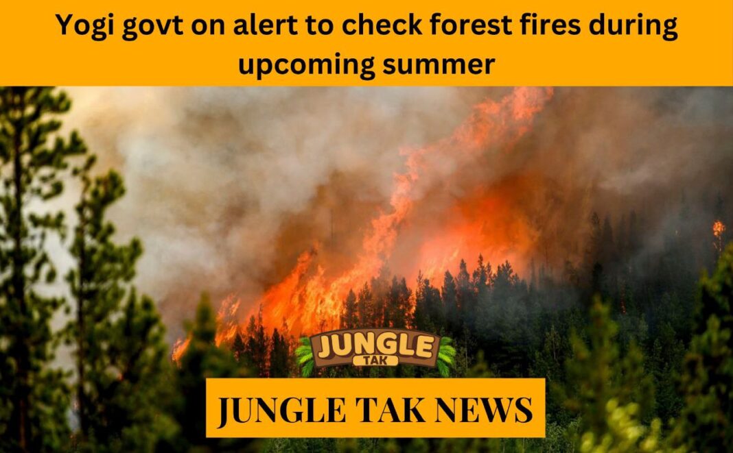 Yogi govt on alert to check forest fires during upcoming summer