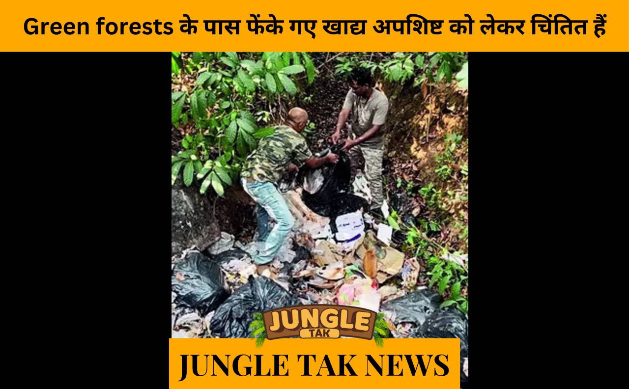 Greens alarmed over food waste dumped near forests- JUNGLE TAK