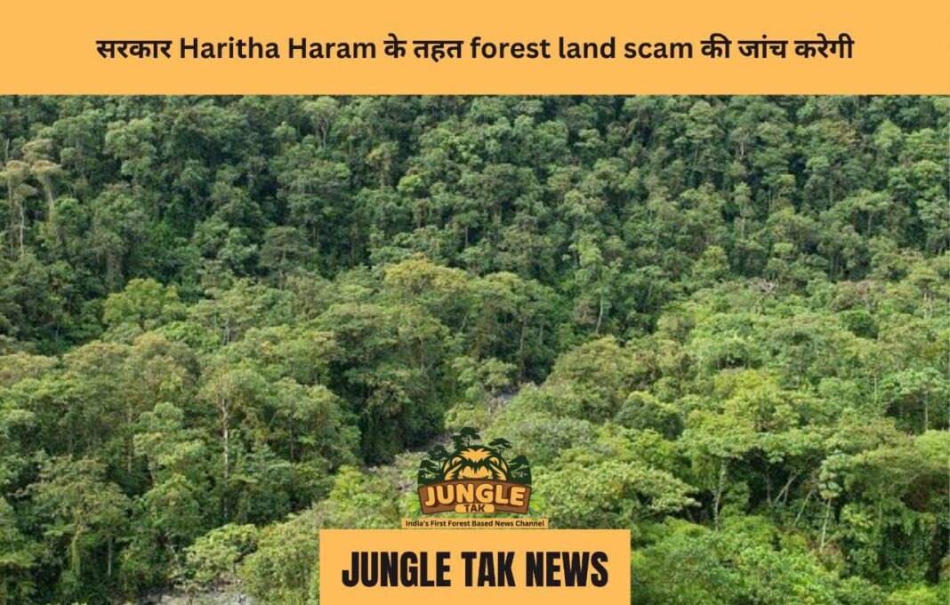 सरकार Haritha Haram के तहत forest land scam की जांच करेगी- JUNGLE TAK