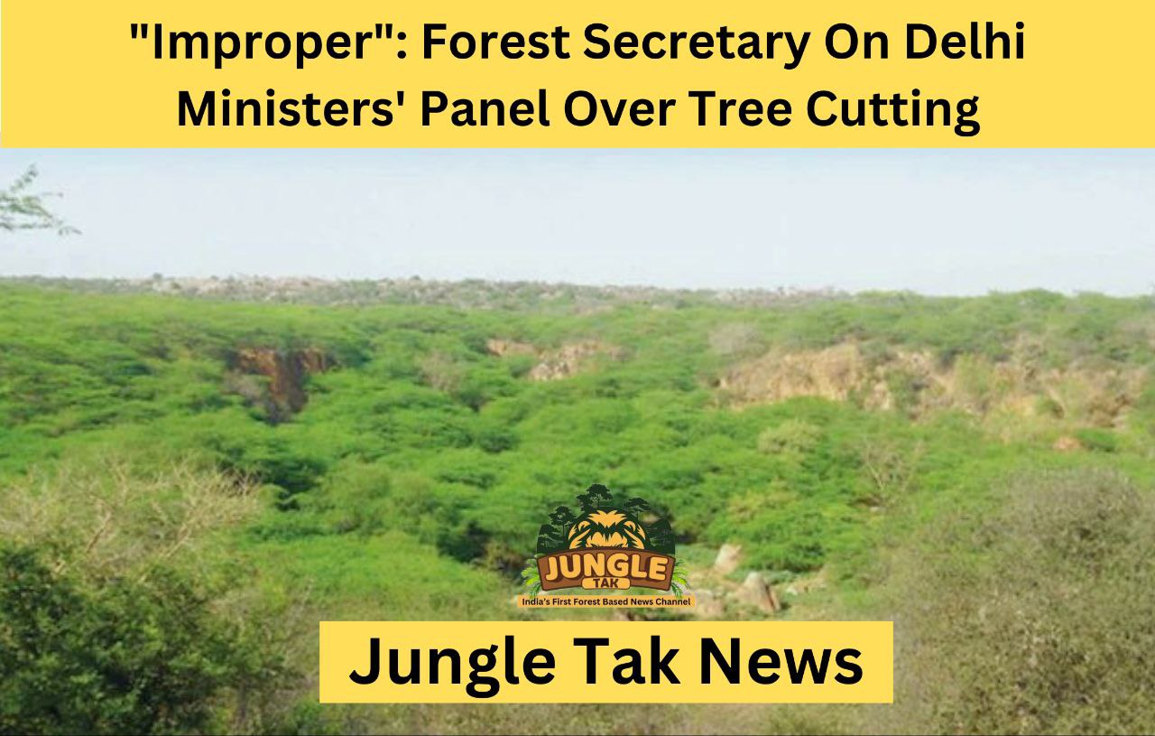 "Improper": Forest Secretary On Delhi Ministers' Panel Over Tree Cutting- JUNGLE TAK