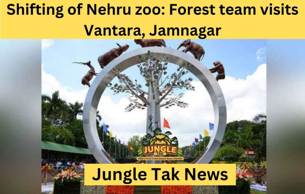 Nehru zoo का स्थानांतरण: वन टीम ने Vantara, जामनगर का दौरा किया- JUNGLE TAK
