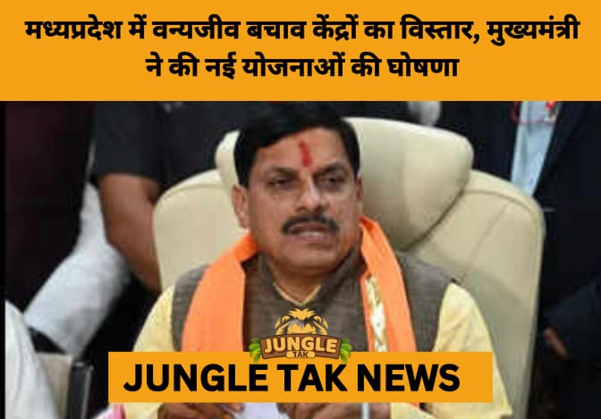 Madhya Pradesh to Establish Divisional Wildlife Rescue Centres in Major Conservation Push- JUNGLE TAK