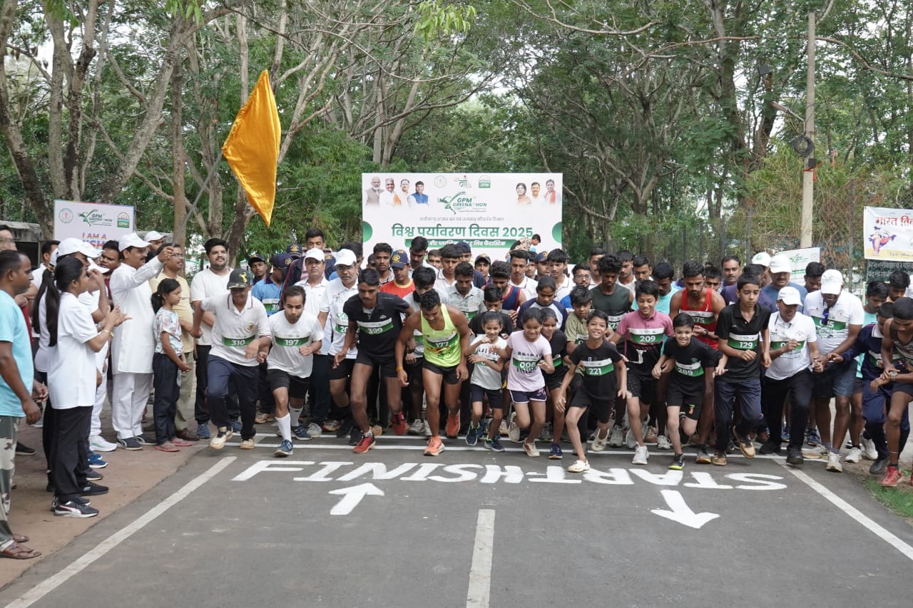 GPM Greenathon 2025: Marwahi Celebrates World Environment Day with Marathon, Art & Tree Plantation- JUNGLE TAK