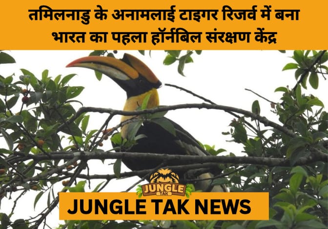 India’s 1st Hornbill Conservation Centre Launched in Tamil Nadu’s Anamalai Tiger Reserve- JUNGLE TAK