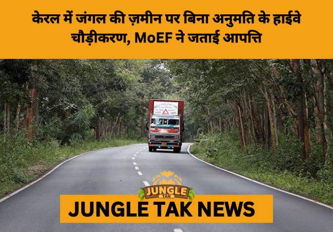 MoEF Flags Unauthorized Road Work Through Forest Stretch Despite Court Order; HC Hearing on July 7- JUNGLE TAK