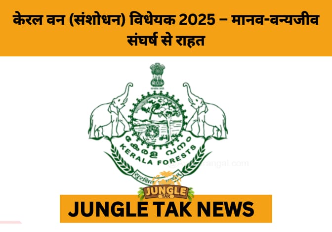 Kerala Cabinet Clears Historic Forest Bill Empowering Swift Action on Human-Animal Conflicts- JUNGLE TAK