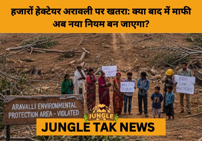 Ex-Post Facto Forest Clearances: Aravallis at the Crossroads of Law and Legitimisation- JUNGLE TAK