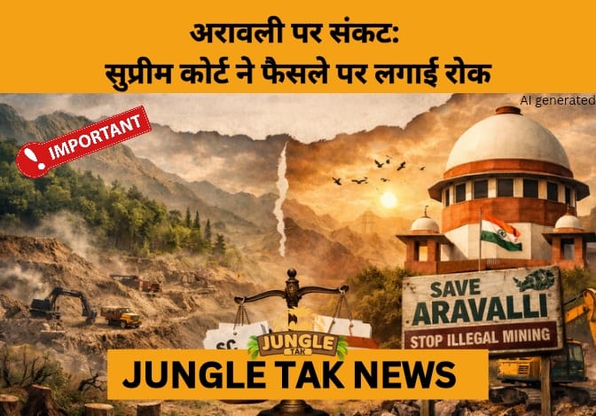 Supreme Court Puts Aravalli Definition Verdict on Hold- JUNGLE TAK