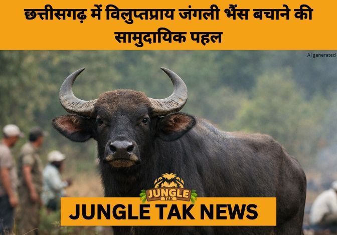 When Communities Lead: 17 Villages Unite to Save the Wild Buffalo in Udanti-Sitanadi- JUNGLE TAK