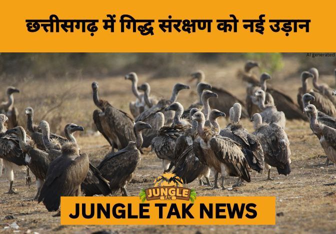 Chhattisgarh Launches High-Tech Vulture Conservation Drive at Indravati Tiger Reserve- JUNGLE TAK
