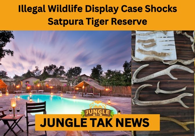 Satpura wildlife display case